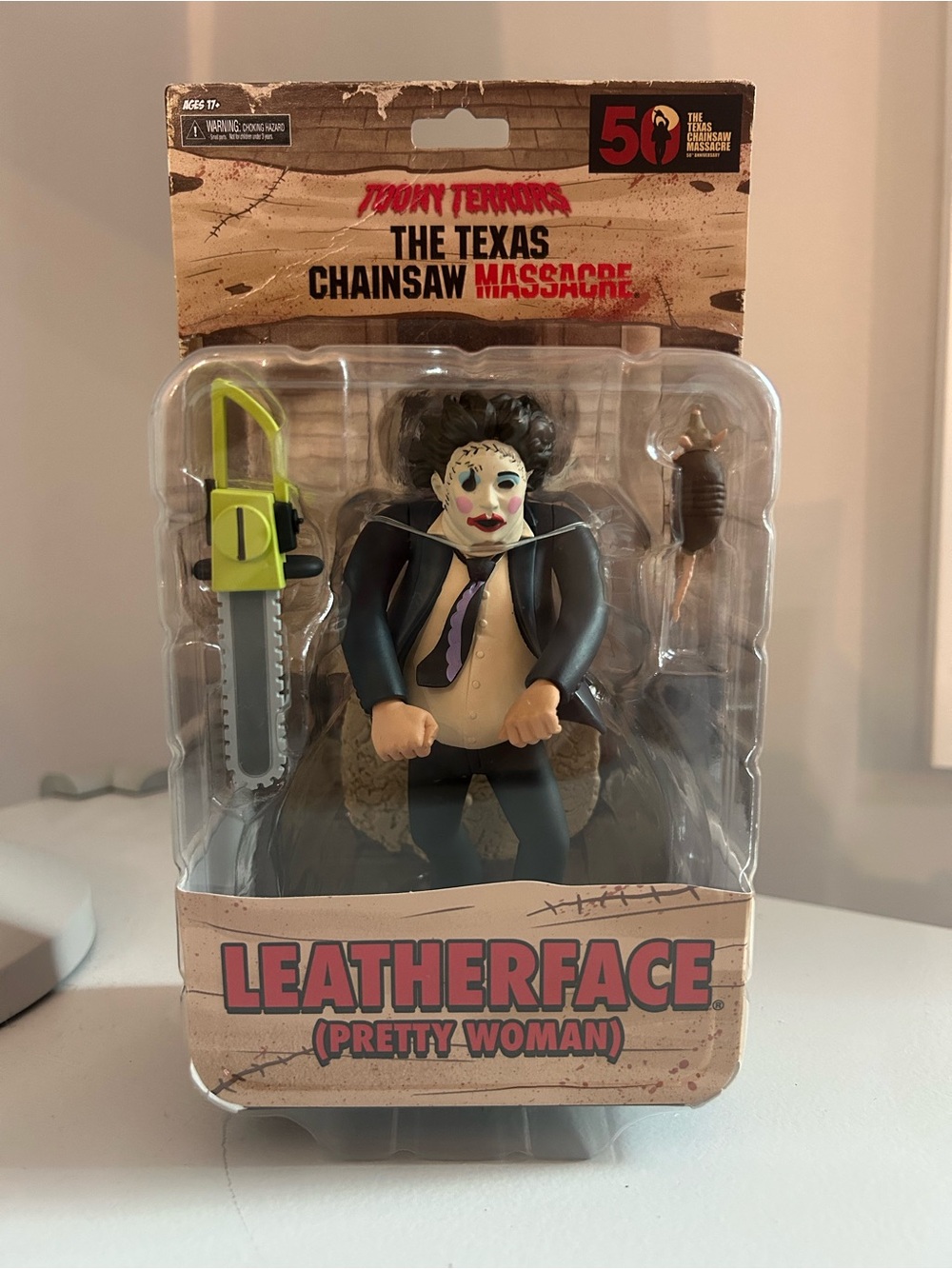 Toony Terrors Texas Chainsaw Massacre Leatherface Action Figure Pretty Woman